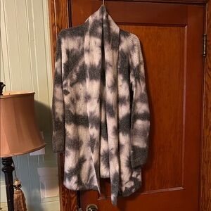 CALIA by Carrie Underwood Tie-Dye Open Front Cardigan